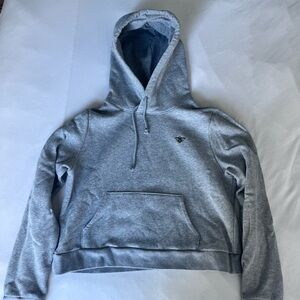 Aritzia Cropped Grey Sweater